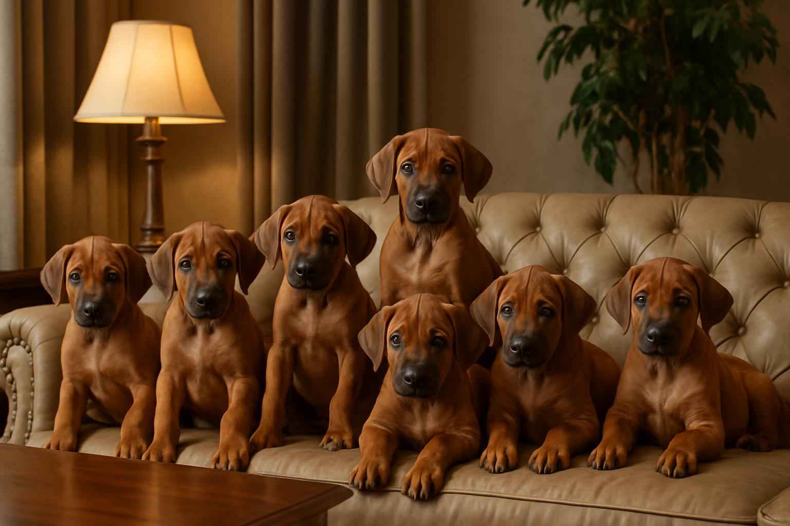 Current Rhodesian Ridgeback Litter For Sale in San Antonio Texas